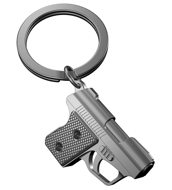 Metalmorphose - Gangster Silah Anahtarlık - Kurşun