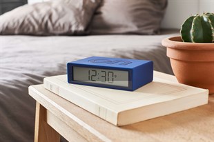Lexon Flip Plus Alarm Saat  - Koyu Mavi