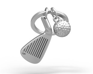 Metalmorphose - Golf Anahtarlık - Gümüş