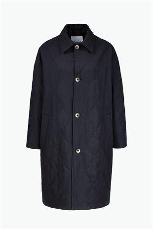 QUILTED LIGHTWEIGHT TRENCH COAT