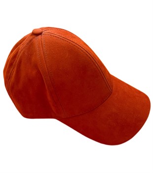 Velvet Orange Hat